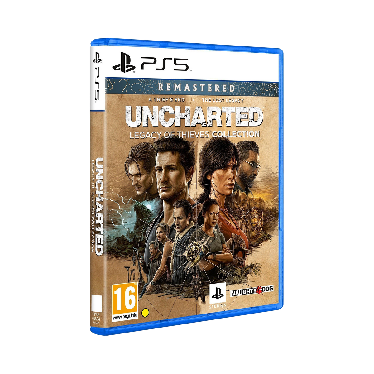 Uncharted Legacy of Thieves Collection PS5 game case