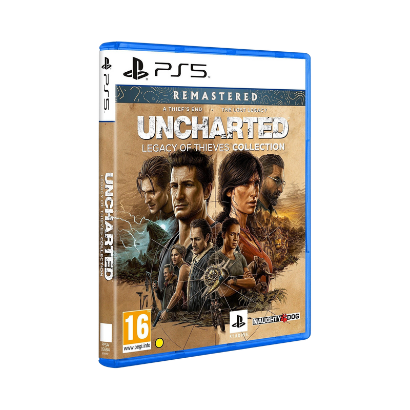 Uncharted Legacy of Thieves Collection PS5 game case